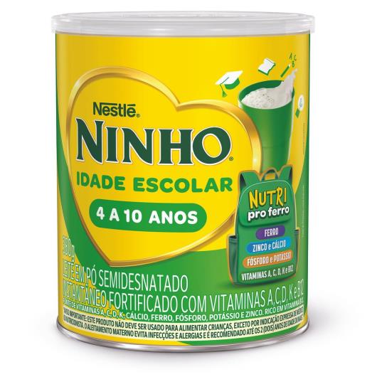 NINHO® Leite em Pó Idade Escolar 380g - Imagem em destaque