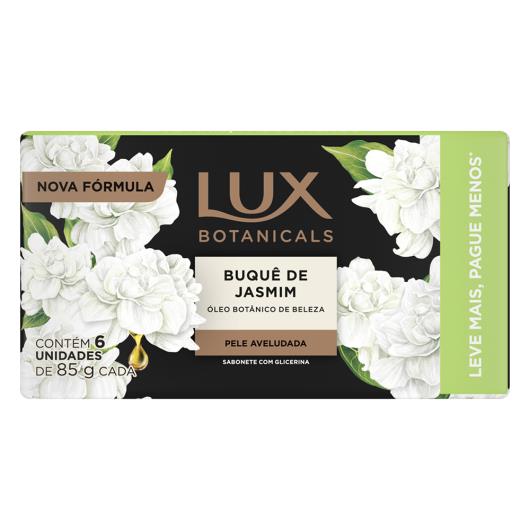 Pack Sabonete Barra de Glicerina Buquê de Jasmim Lux Botanicals Envoltório 6 Unidades 85g Cada Leve Mais Pague Menos - Imagem em destaque