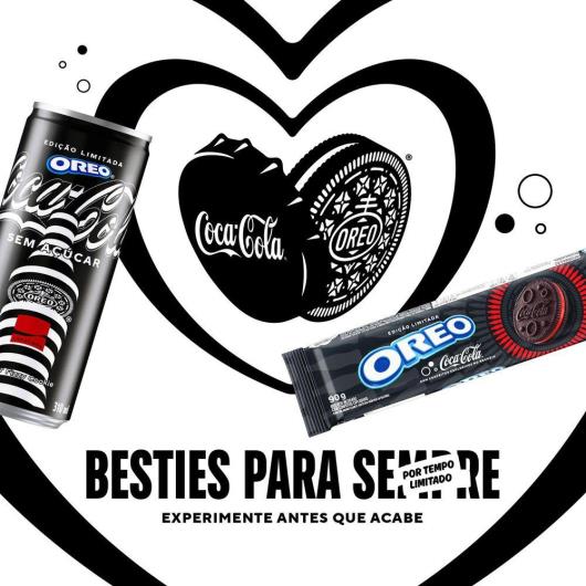 Biscoito Recheado Oreo sabor Coca-Cola 90g - Edição Limitada - Imagem em destaque