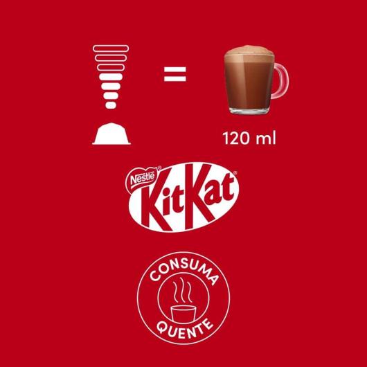 Café em Cápsula Nescafé Dolce Gusto KitKat 10 Cápsulas 170g - Imagem em destaque