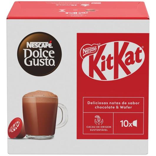 Café em Cápsula Nescafé Dolce Gusto KitKat 10 Cápsulas 170g - Imagem em destaque