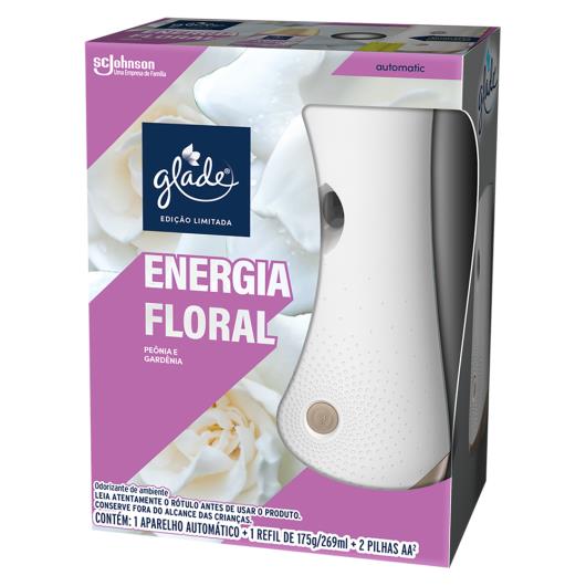 Aparelho e Odorizador de Ambiente Energia Floral Glade Automatic 269ml - Imagem em destaque