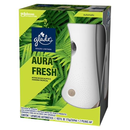 Aparelho e Odorizador de Ambiente Aura Fresh Glade Automatic 269ml - Imagem em destaque