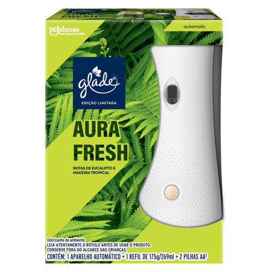 Aparelho e Odorizador de Ambiente Aura Fresh Glade Automatic 269ml - Imagem em destaque