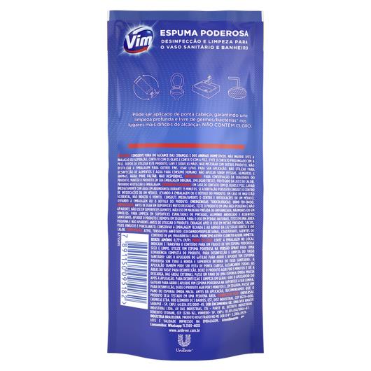 Desinfetante Uso Geral Original Vim Espuma Poderosa Sachê 450ml Refil Econômico - Imagem em destaque