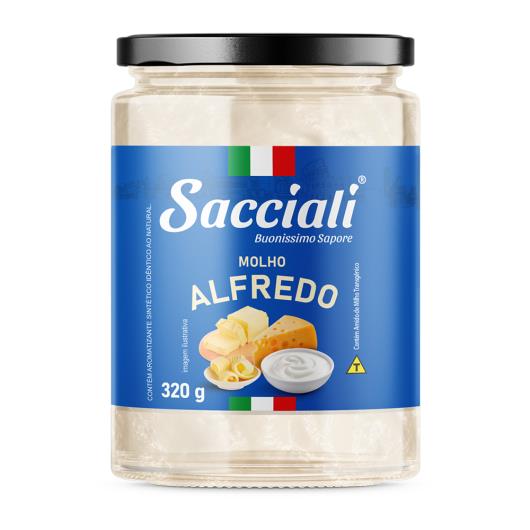 Molho Alfredo Queijo Sacciali Vidro 320g - Imagem em destaque