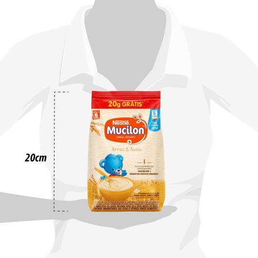 Cereal Infantil Mucilon Arroz e Aveia 180g - 20g Grátis - Imagem em destaque