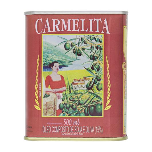 Óleo Composto de Soja e Oliva Carmelita Lata 500ml - Imagem em destaque