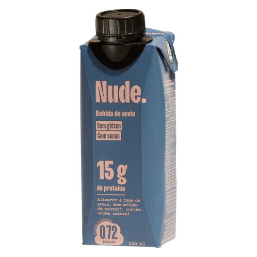 Bebida à Base de Aveia 15g de Proteína Cacau Nude. Caixa 250ml - Imagem em destaque