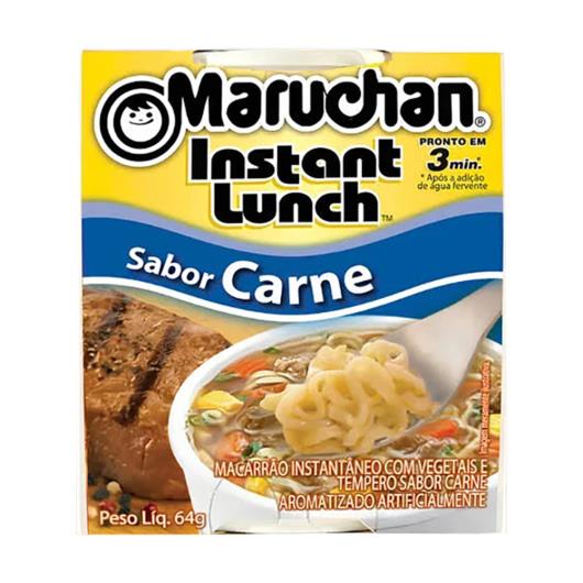 Macarrão Instantâneo Maruchan Carne Copo 64g - Imagem em destaque