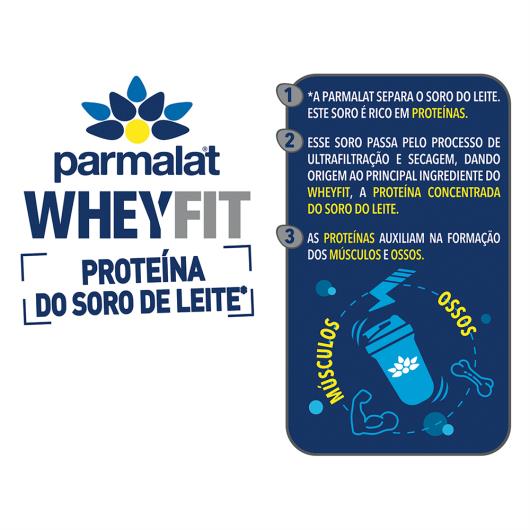 Suplemento Proteico Pó Chocolate Parmalat Whey Fit Pacote 450g - Imagem em destaque