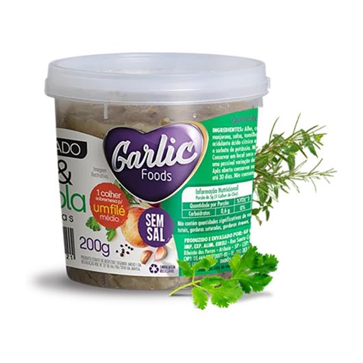 Alho Garlic Foods Cebola e Ervas Finas Picado 200g - Imagem em destaque