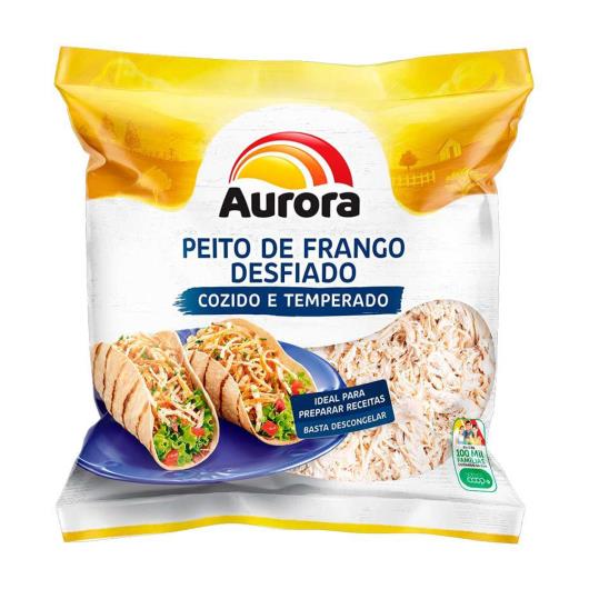 Peito de Frango Desfiado Cozido e Temperado Aurora 360g - Imagem em destaque