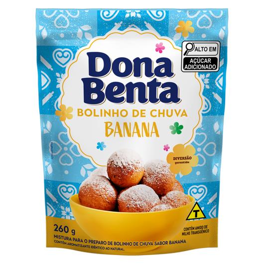 Mistura para Bolinho de Chuva Banana Dona Benta Sachê 260g - Imagem em destaque