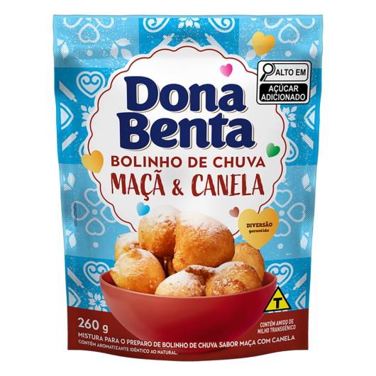 Mistura para Bolinho de Chuva Maçã & Canela Dona Benta Sachê 260g - Imagem em destaque