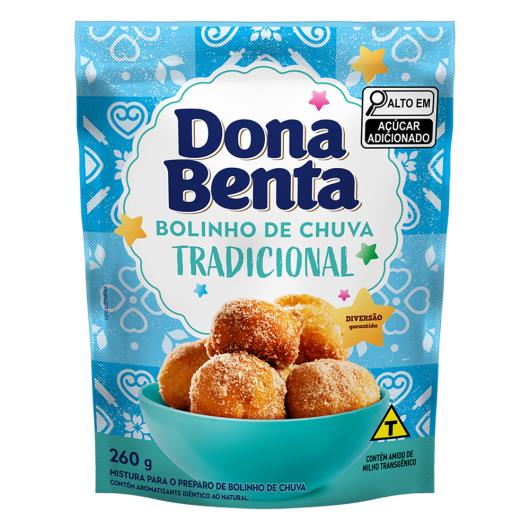 Mistura para Bolinho de Chuva Tradicional Dona Benta Sachê 260g - Imagem em destaque