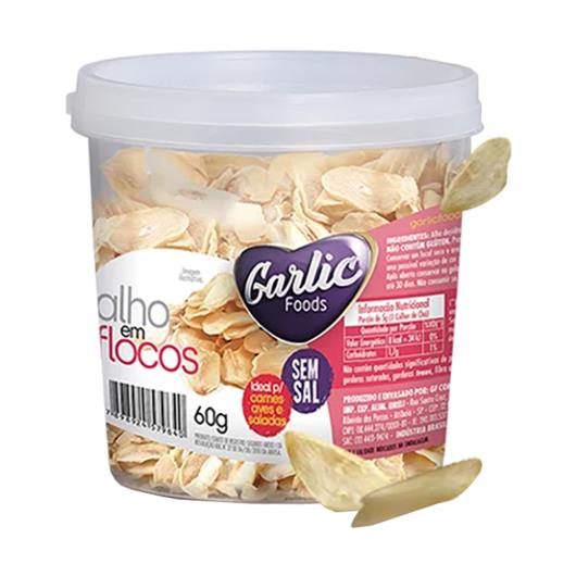 Alho em Flocos Garlic Foods Pote 60g - Imagem em destaque