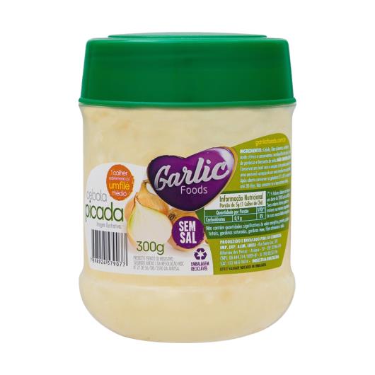 Cebola Picada Garlic Foods Pote 300g - Imagem em destaque