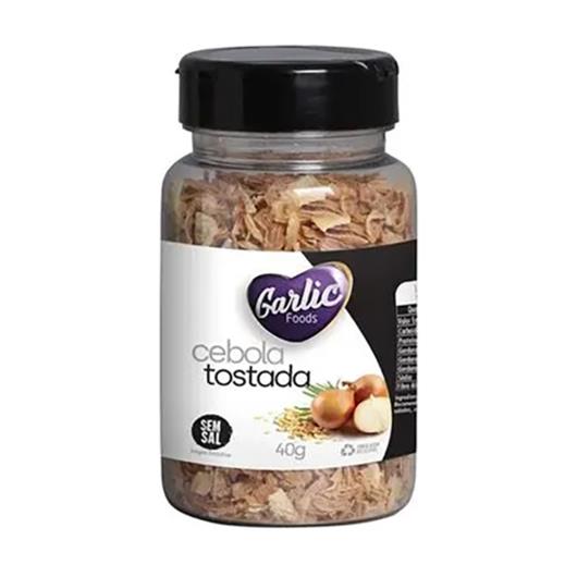 Cebola Tostada Garlic Foods Pote 40g - Imagem em destaque