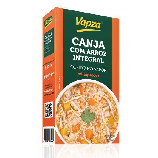 Canja com Arroz Integral Vapza 400g - Imagem em destaque