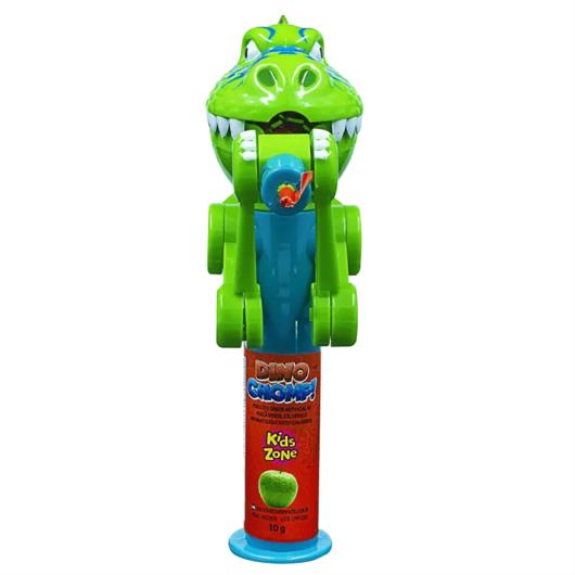 Pirulito Kids Zone Dino Chomp Maçã Verde 10g - Imagem em destaque