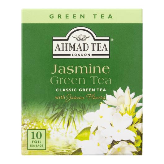 Chá Verde Jasmine Romance Ahmad Tea London Caixa 20g 10 Unidades - Imagem em destaque