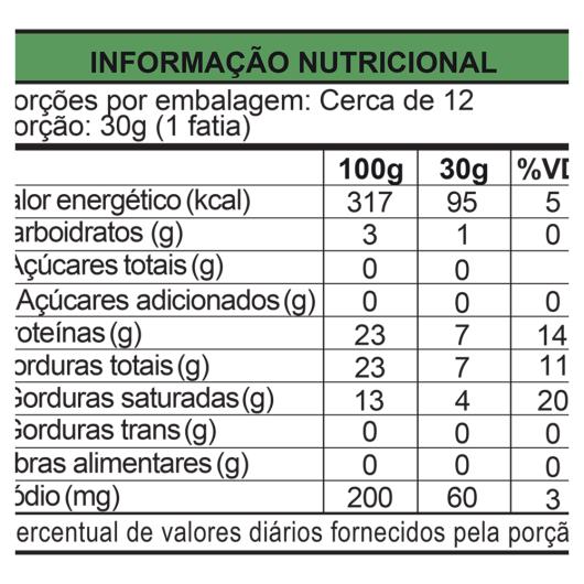 Queijo Caccio Cavalo Vitalatte 350g - Imagem em destaque