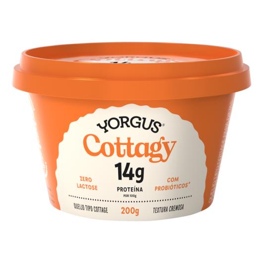 Queijo Cottage Zero Lactose Yorgus Cottagy Pote 200g - Imagem em destaque