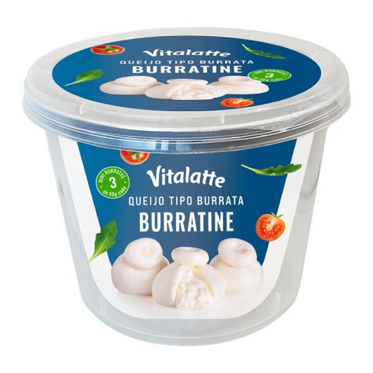 Queijo Burrata Vitalatte Burratine 150g - Imagem em destaque