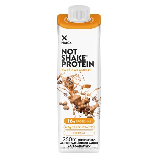 Suplemento Alimentar Café Caramelo Zero Lactose Not Shake Protein 16g de Proteína Caixa 250ml - Imagem em destaque