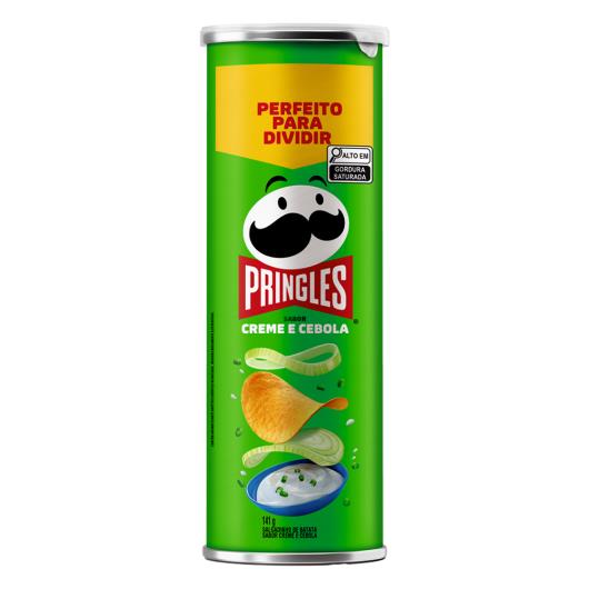 Salgadinho de Batata Creme e Cebola Pringles Tubo 141g - Imagem em destaque