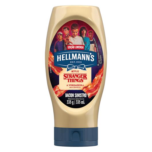 Maionese Bacon Sinistro Stranger Things Hellmann's Squeeze 335g - Imagem em destaque