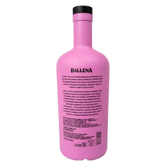 Licor Ballena Morango com Tequila Garrafa 750ml - Imagem em destaque