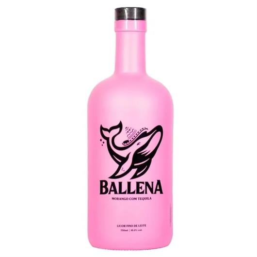 Licor Ballena Morango com Tequila Garrafa 750ml - Imagem em destaque