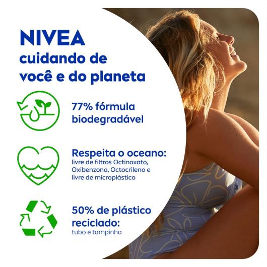 Protetor Solar Ultra FPS 60 Nivea Sun Protect & Hidrata Bisnaga 150ml - Imagem em destaque