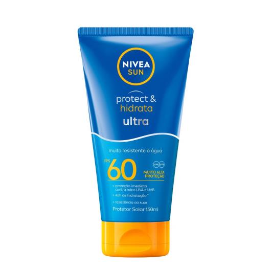 Protetor Solar Ultra FPS 60 Nivea Sun Protect & Hidrata Bisnaga 150ml - Imagem em destaque