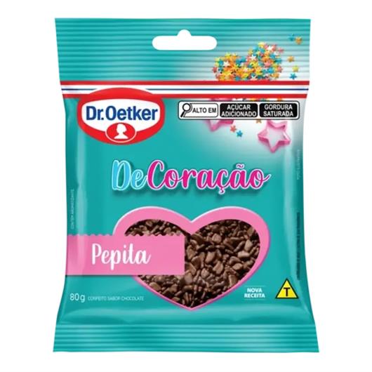 Confeito de Chocolate Pepita Decora Dr.Oetker 80g - Imagem em destaque