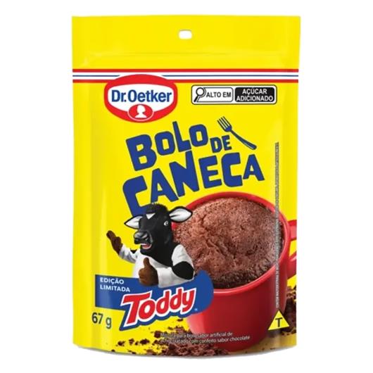 Mistura Para Bolo de Caneca Toddy Dr.Oetker Edição Limitada 67g - Imagem em destaque