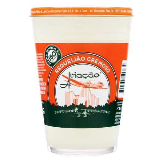 Requeijão Cremoso Aviação Copo 180g - Imagem em destaque