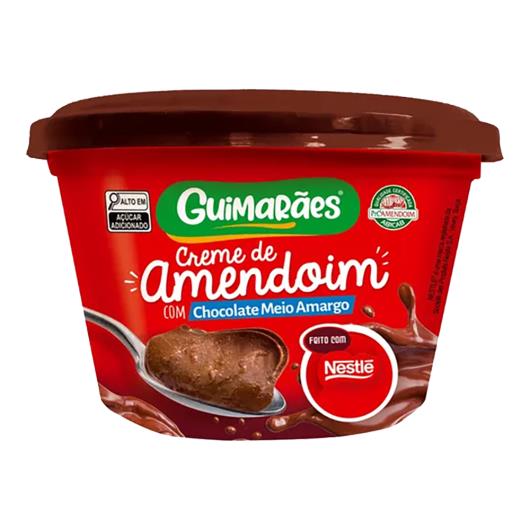 Creme de Amendoim Guimarães com Chocolate Meio Amargo 200g - Imagem em destaque