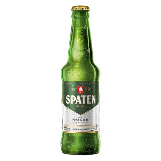 Cerveja Munich Helles Puro Malte Spaten Garrafa 330ml - Imagem em destaque