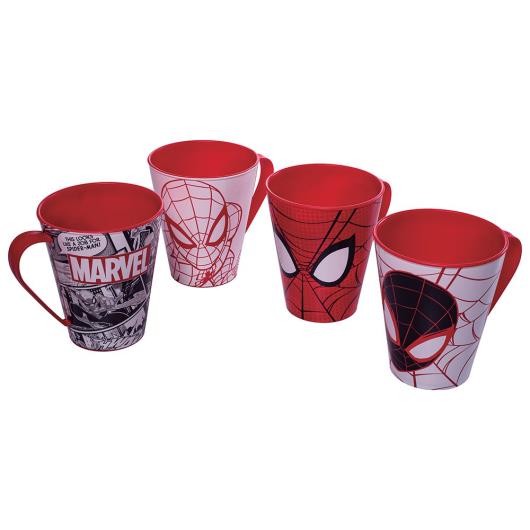 CANECA PLASUTIL HOMEM ARANHA 360ml - Imagem em destaque