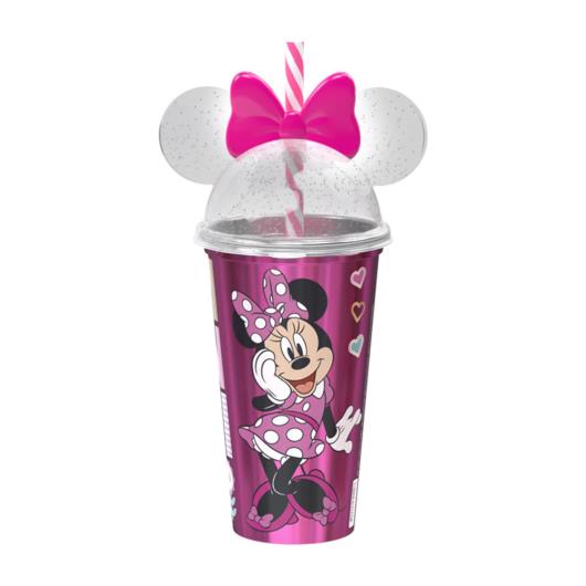 Copo Plasútil Minnie com Orelha 500ml - Imagem em destaque