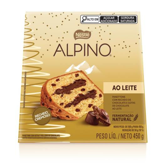 Panettone Chocolate ALPINO 450g - Imagem em destaque