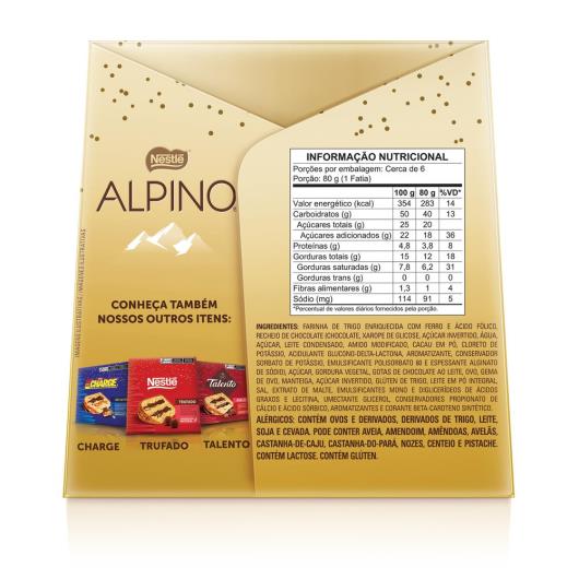 Panettone Chocolate ALPINO 450g - Imagem em destaque