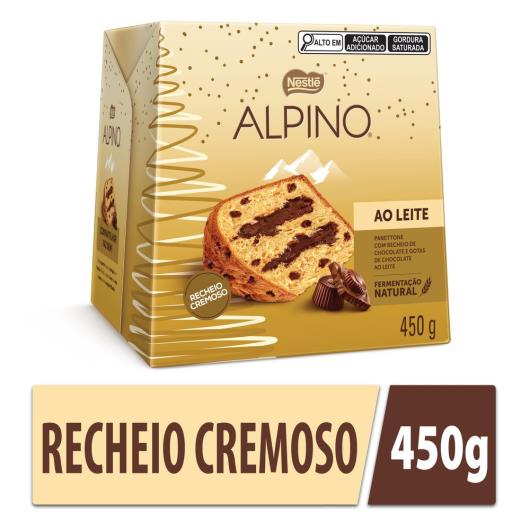 Panettone Chocolate ALPINO 450g - Imagem em destaque