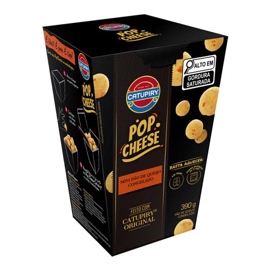 Mini Pão de Queijo Congelado Catupiry Pop Cheese Caixa 390g - Imagem em destaque