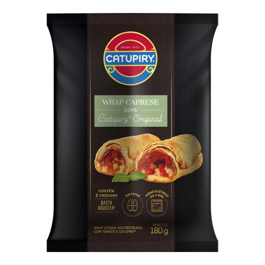 Wrap Recheio Caprese com Catupiry Original Pacote 180g 2 Unidades - Imagem em destaque