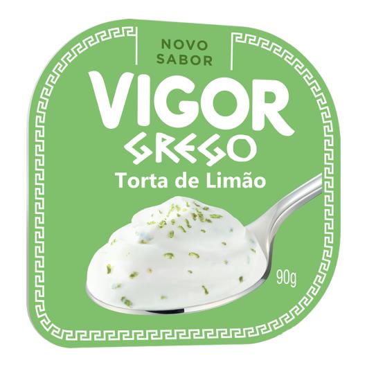 Iogurte Vigor Grego Torta de Limão Pote 90g - Imagem em destaque