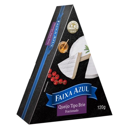 Queijo Brie Fracionado Faixa Azul 120g - Imagem em destaque